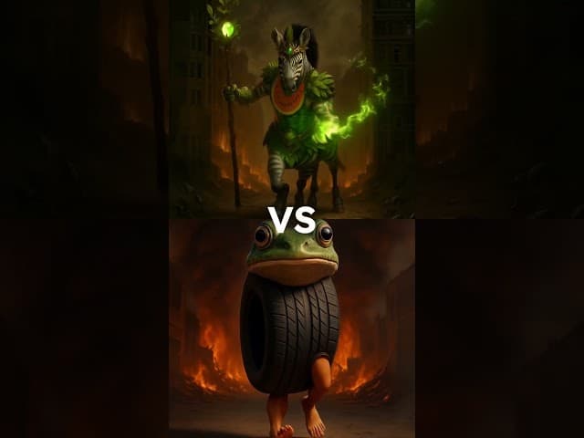 Boneca Ambalabu vs Tralalero Tralala epic battle