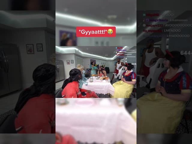 streamers say gyatt for the first time