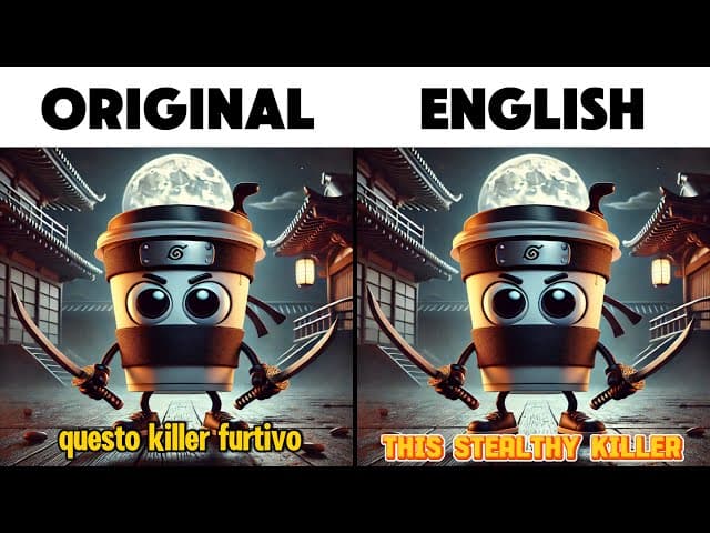 Cappuccino Assassino Original Vs English Translation